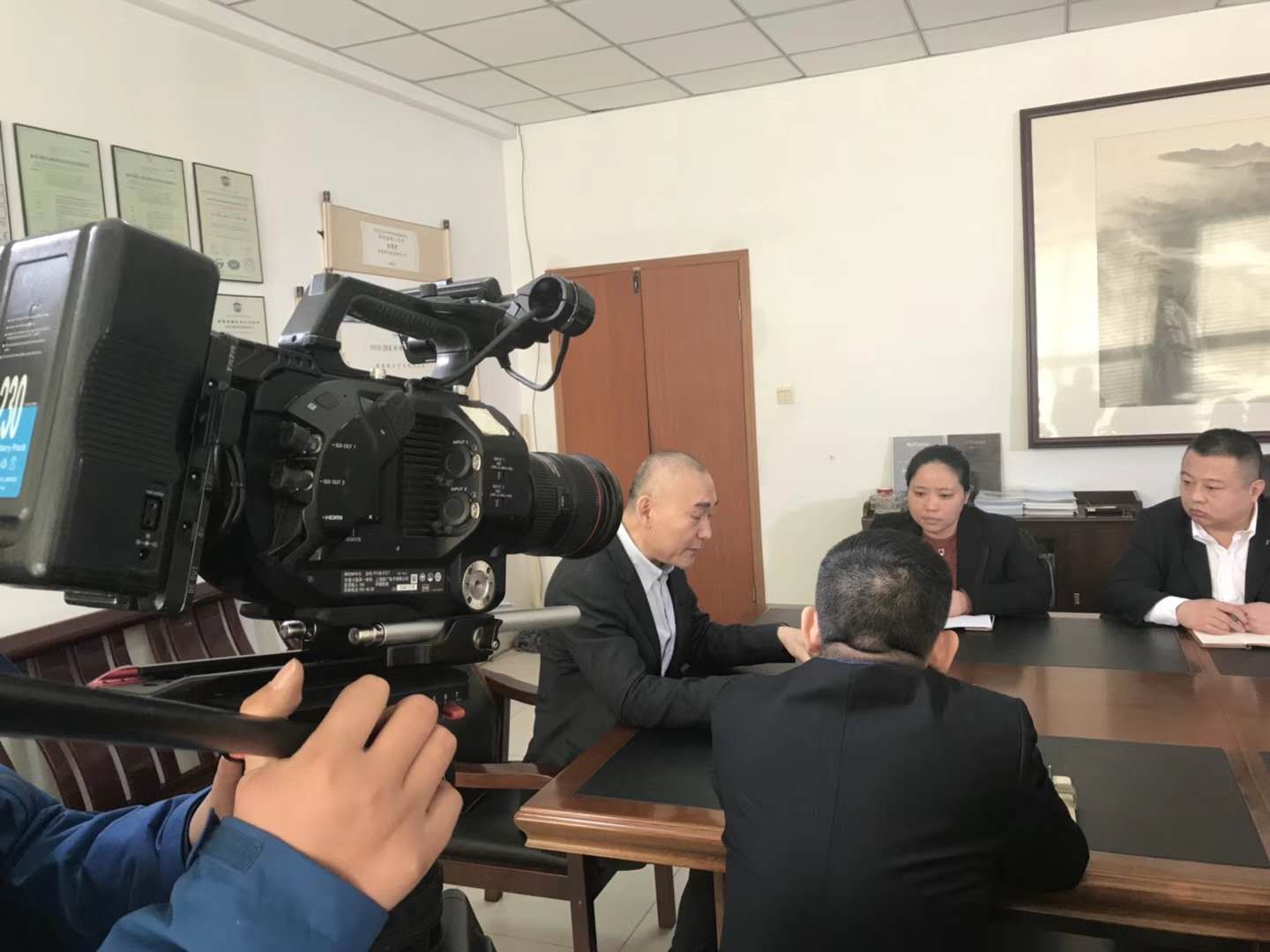 宣傳片拍攝現場