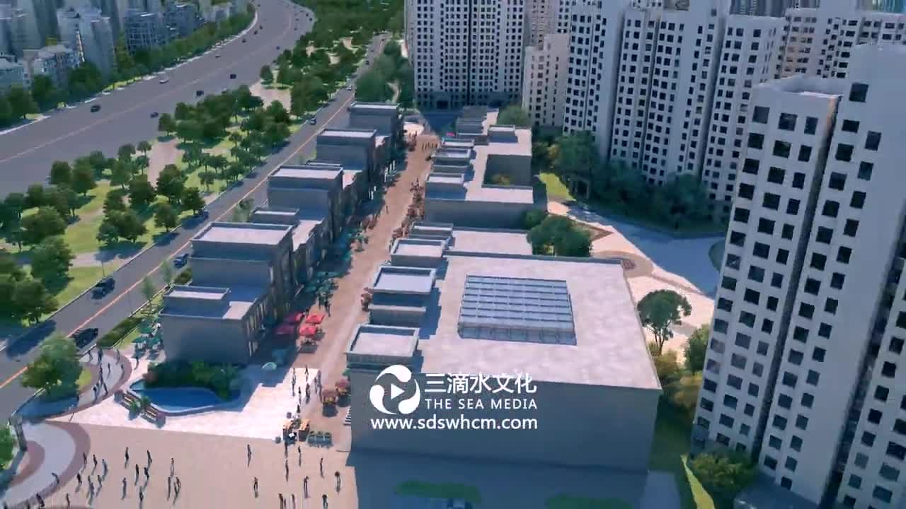 建筑動畫制作--桃源陽光里